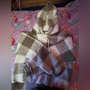 SHEIN Blush Pink Fleece Jacket